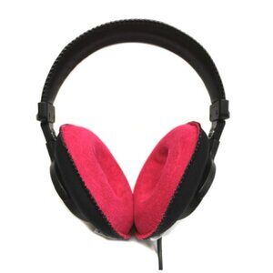 NWT Bluestar CanSkins Earcup Covers for Sony MDR-7506 Headphones (Pair, Pink)
